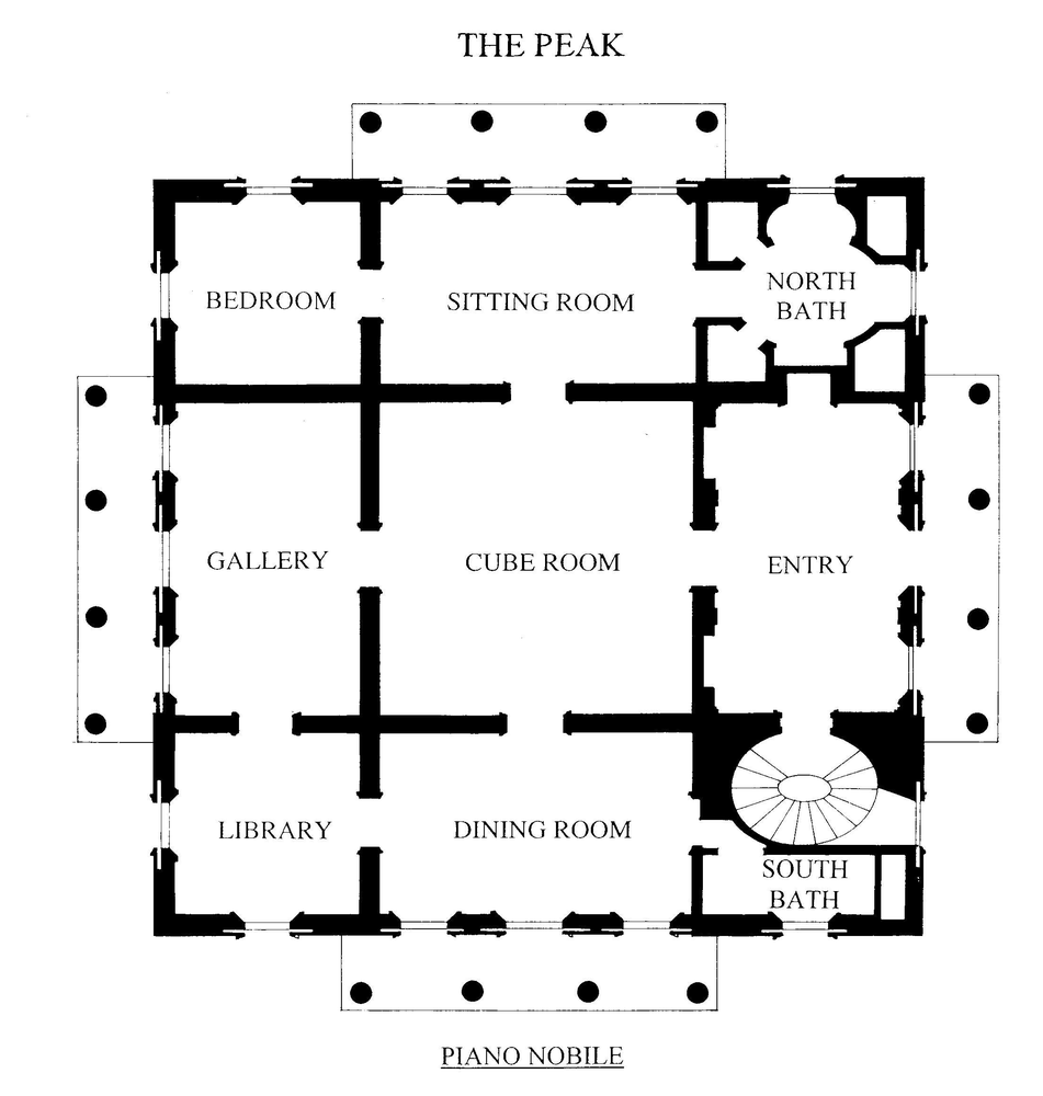 Hong Kong Palladian Villa Floor Plan
