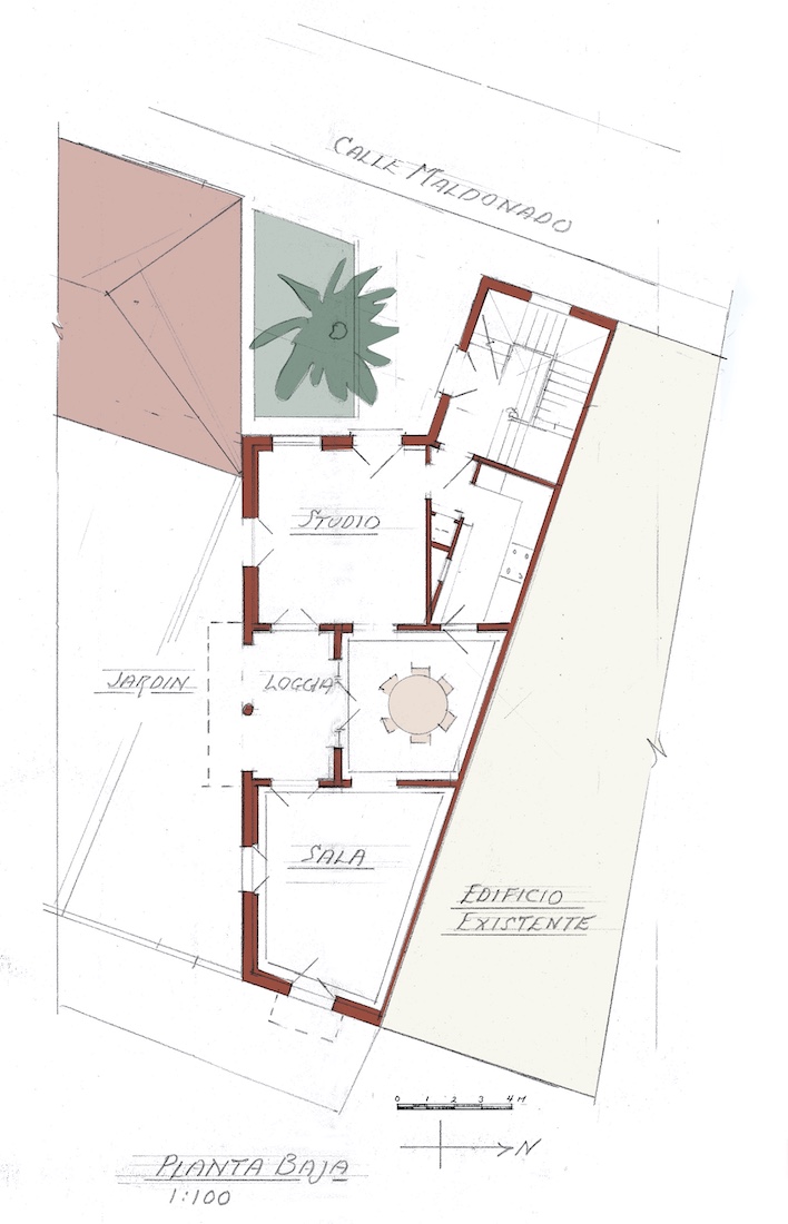 Santa Cruz de La Palma Building Floor Plan